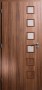 Dveře jsou standardně osazeny závěsy a zámkem OZ (na vyžádání WC, PZ) s roztečí 72 mm a zabaleny do ochranného obalu