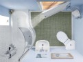 avolba umyvadla a koupelnových doplňků využije myximálně malý prostor koupelny