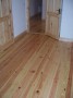 Ukázka dřevěné podlahy z borovice.